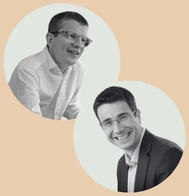 Sébastien Bourdon et Pierre Desmarais